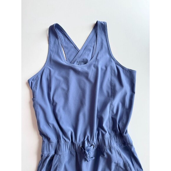 PATAGONIA Fleetwith Current Blue Stretch Plain Weave Tank Dress, Size S - Picture 6 of 16